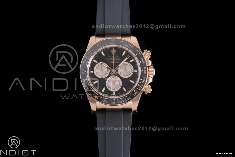 Marker Weight RG Best Black On DD VSF 798 Stick Dial Edition Oyster-flex 1:1 Gain Strap 126515 Daytona Sophisticated Sub-dial 0418